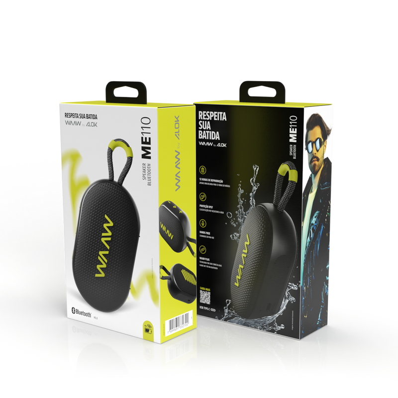 Caixa de Som Bluetooth WAAW ME 110