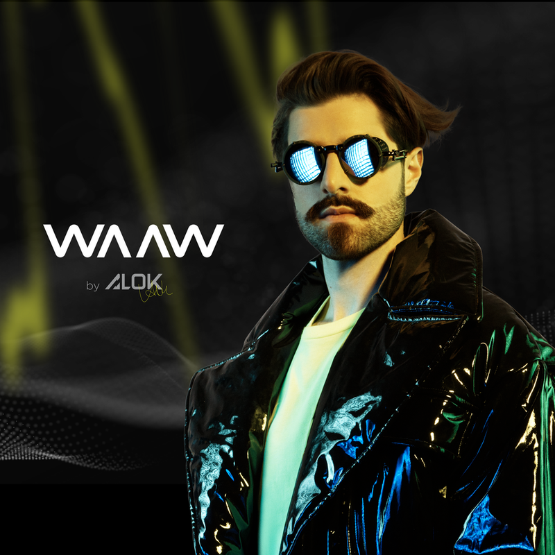 Fone de ouvido bluetooth WAAW MOB 500ANC