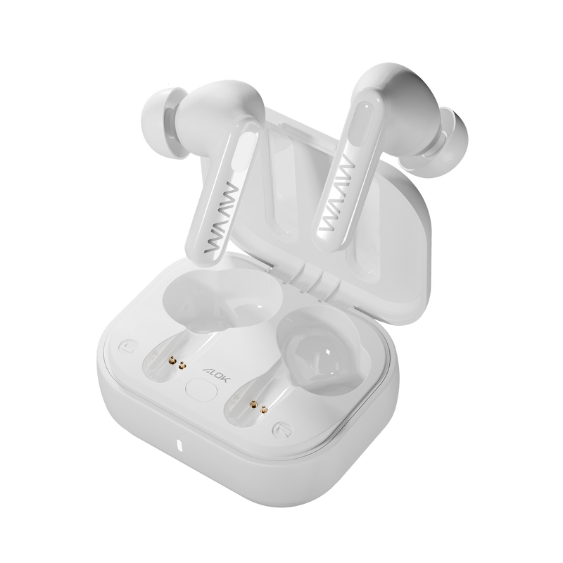 Fone de Ouvido Bluetooth WAAW MOB 500 White ANC