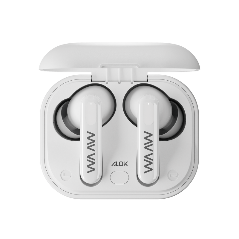 Fone de Ouvido Bluetooth WAAW MOB 500 White ANC