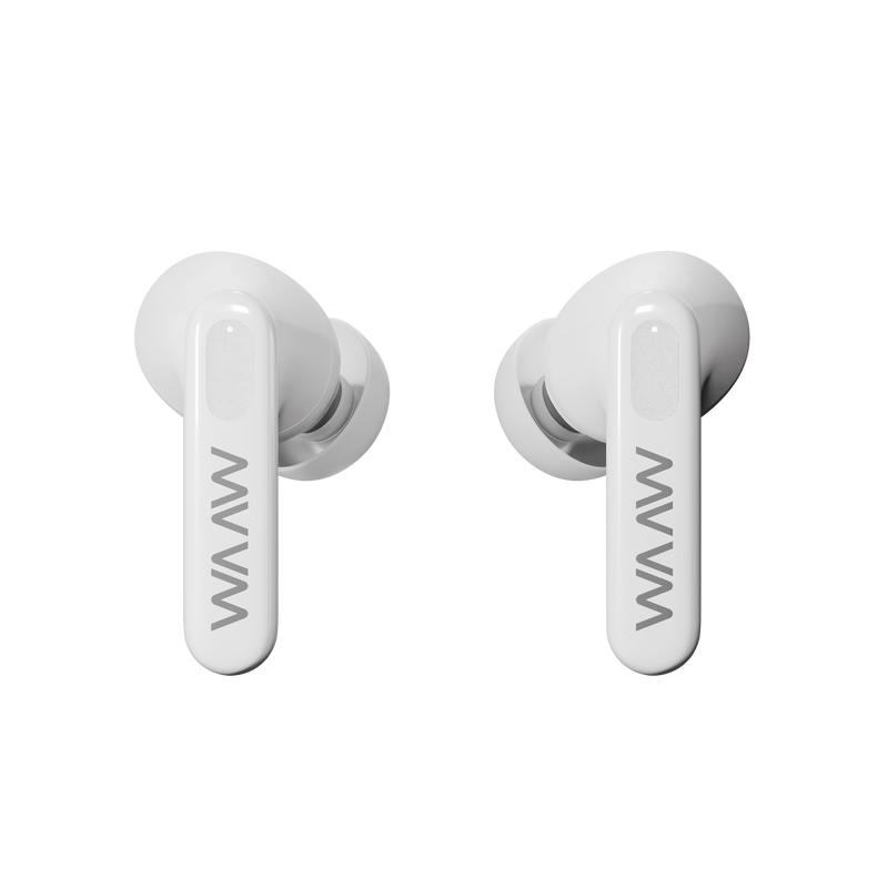 Fone de Ouvido Bluetooth WAAW MOB 500 White ANC
