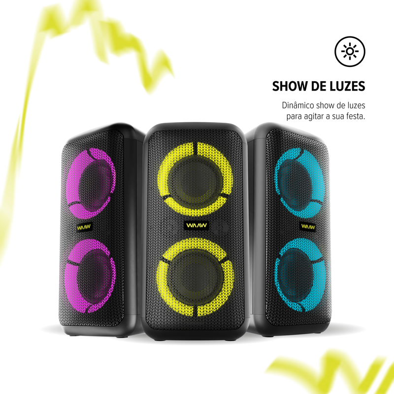 Caixa de som WAAW SOUND BOX INFINITE 200