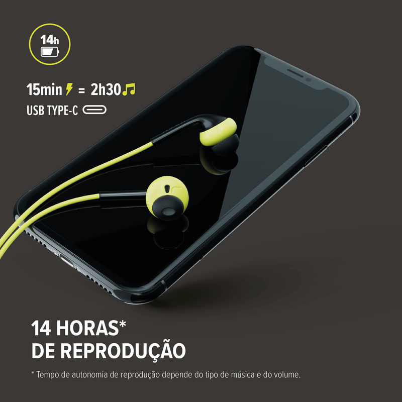 Fone de ouvido esportivo WAAW MOVE 100EBS
