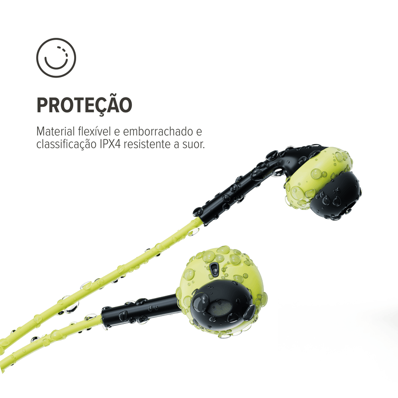 Fone de ouvido esportivo WAAW MOVE 100EBS