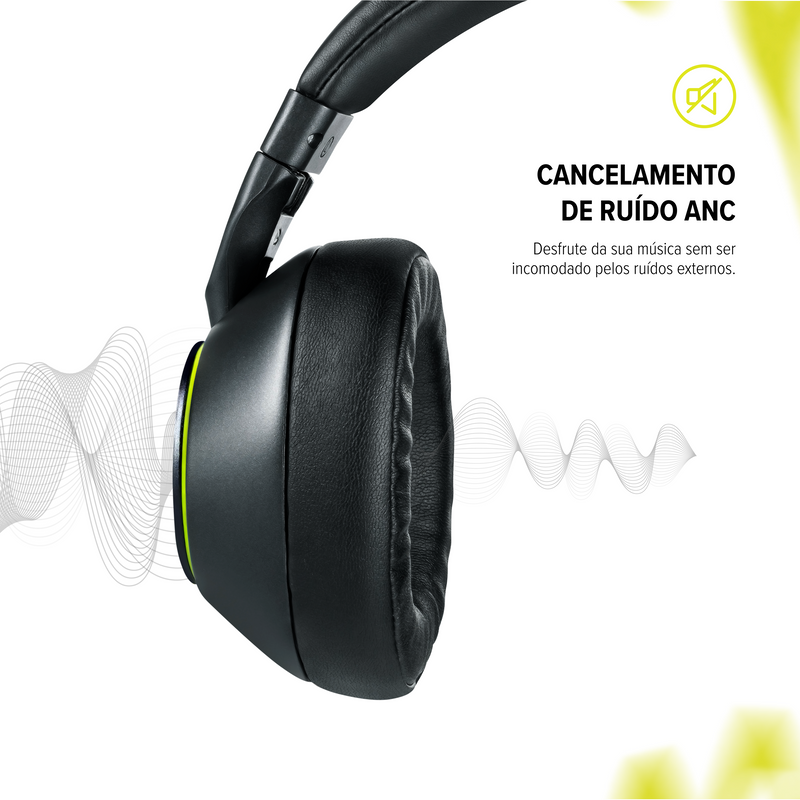 Fone de Ouvido Bluetooth Noise Cancelling WAAW SENSE 310