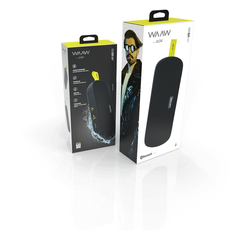Caixa de som Bluetooth WAAW US 100SB
